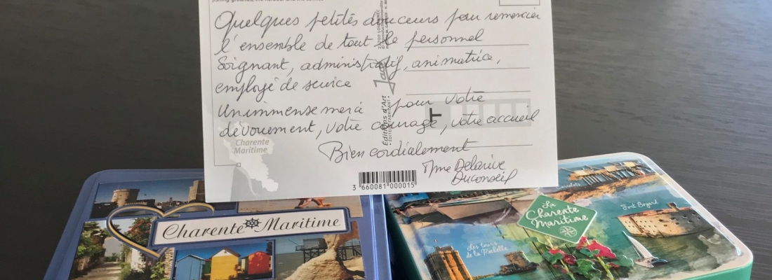La résidence remercie les familles